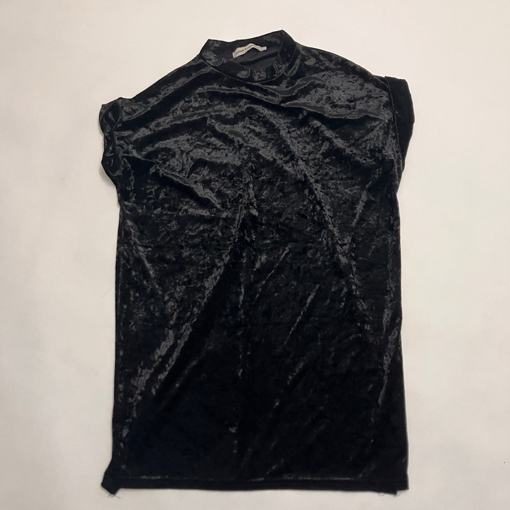 COTTON EMPORIUM velvet shift dress